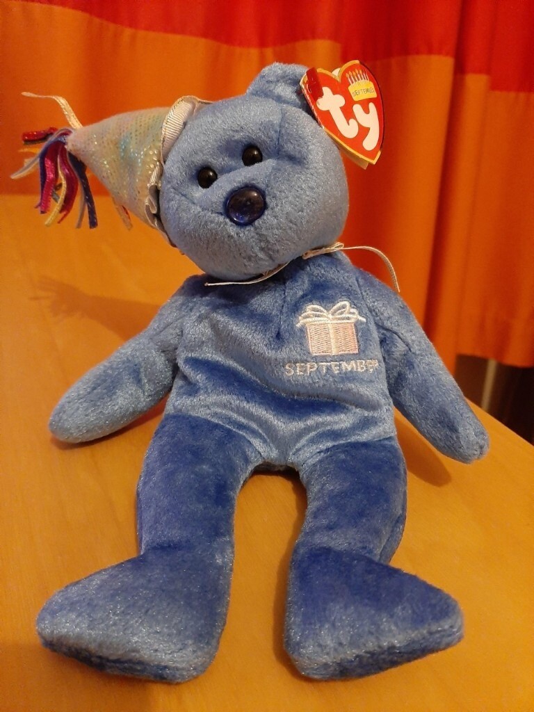 beanie baby september bear